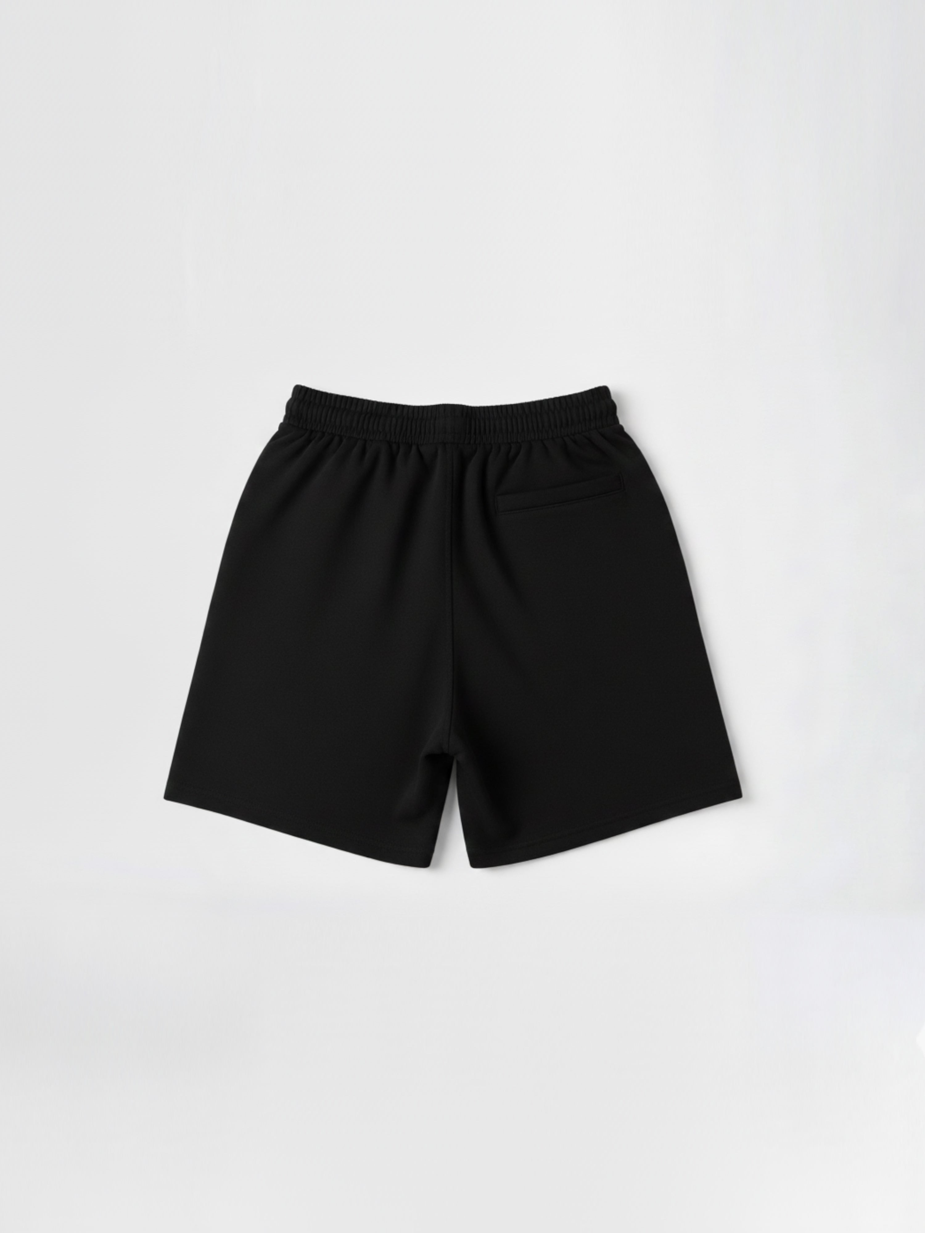 DR Black Monochrome Shorts