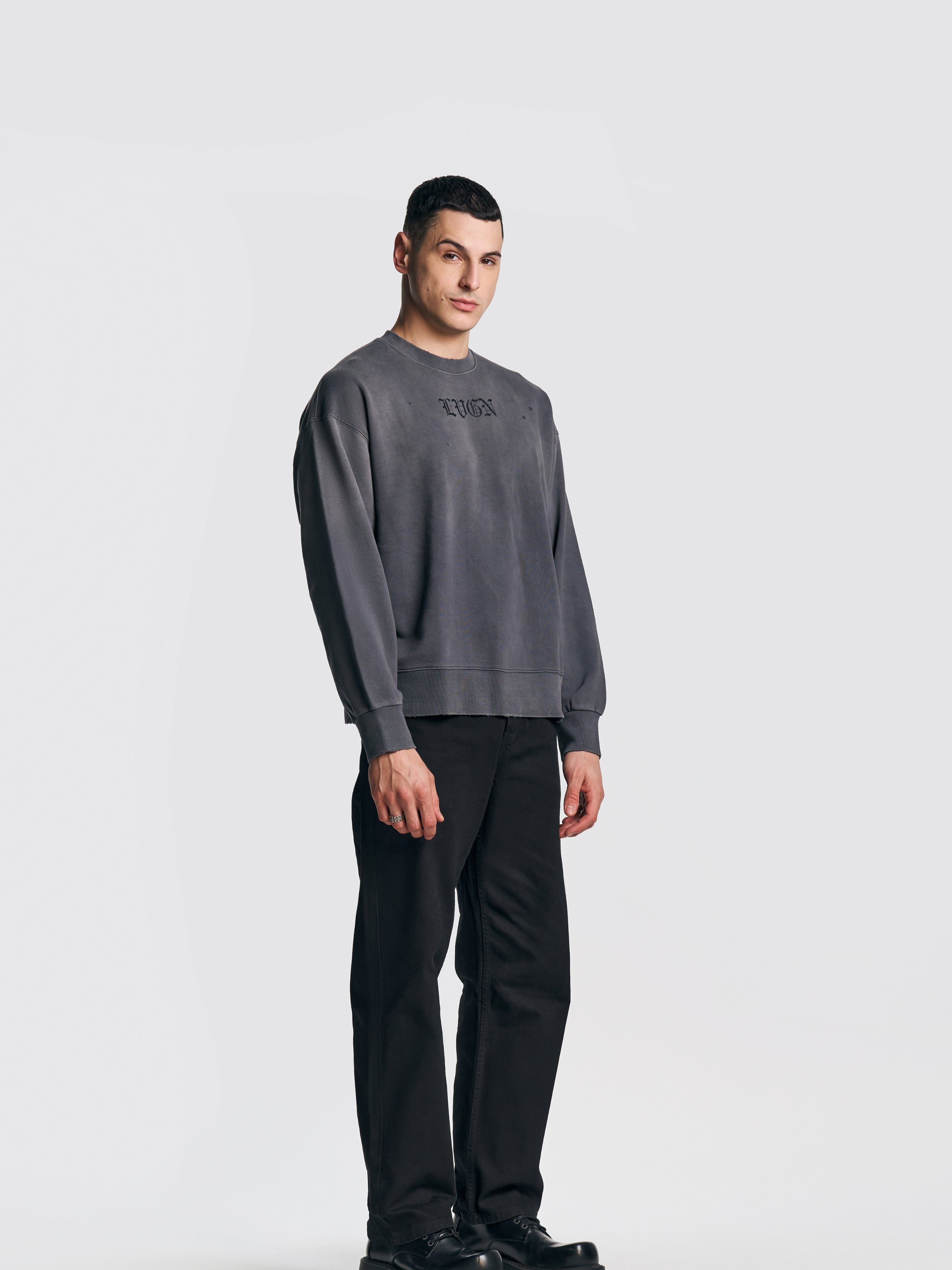 TOM VINTAGE STRAIGHT FIT JEANS BLACK