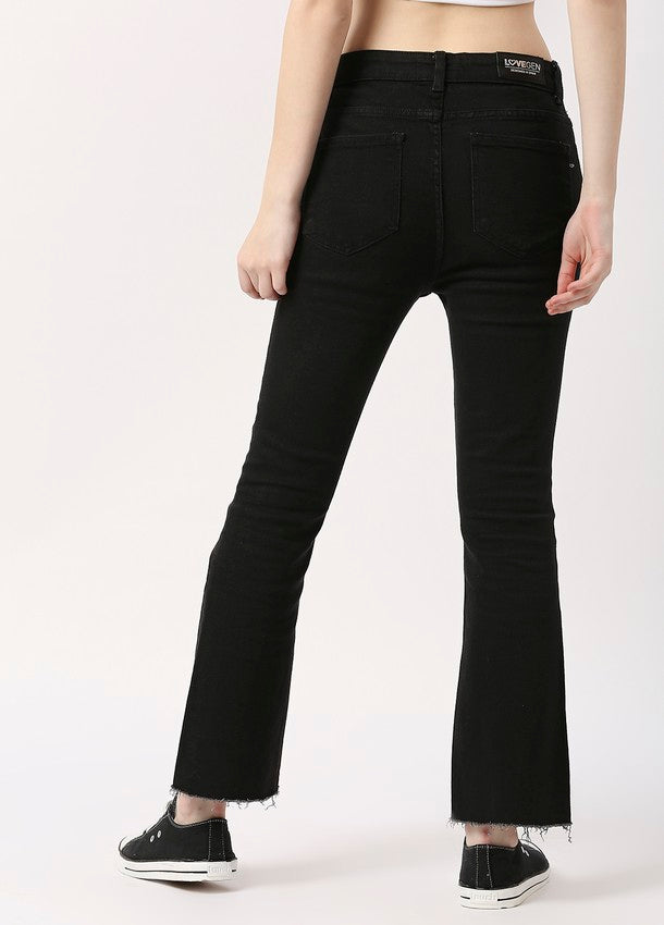 PHOENIX CROPPED FLARE JEANS