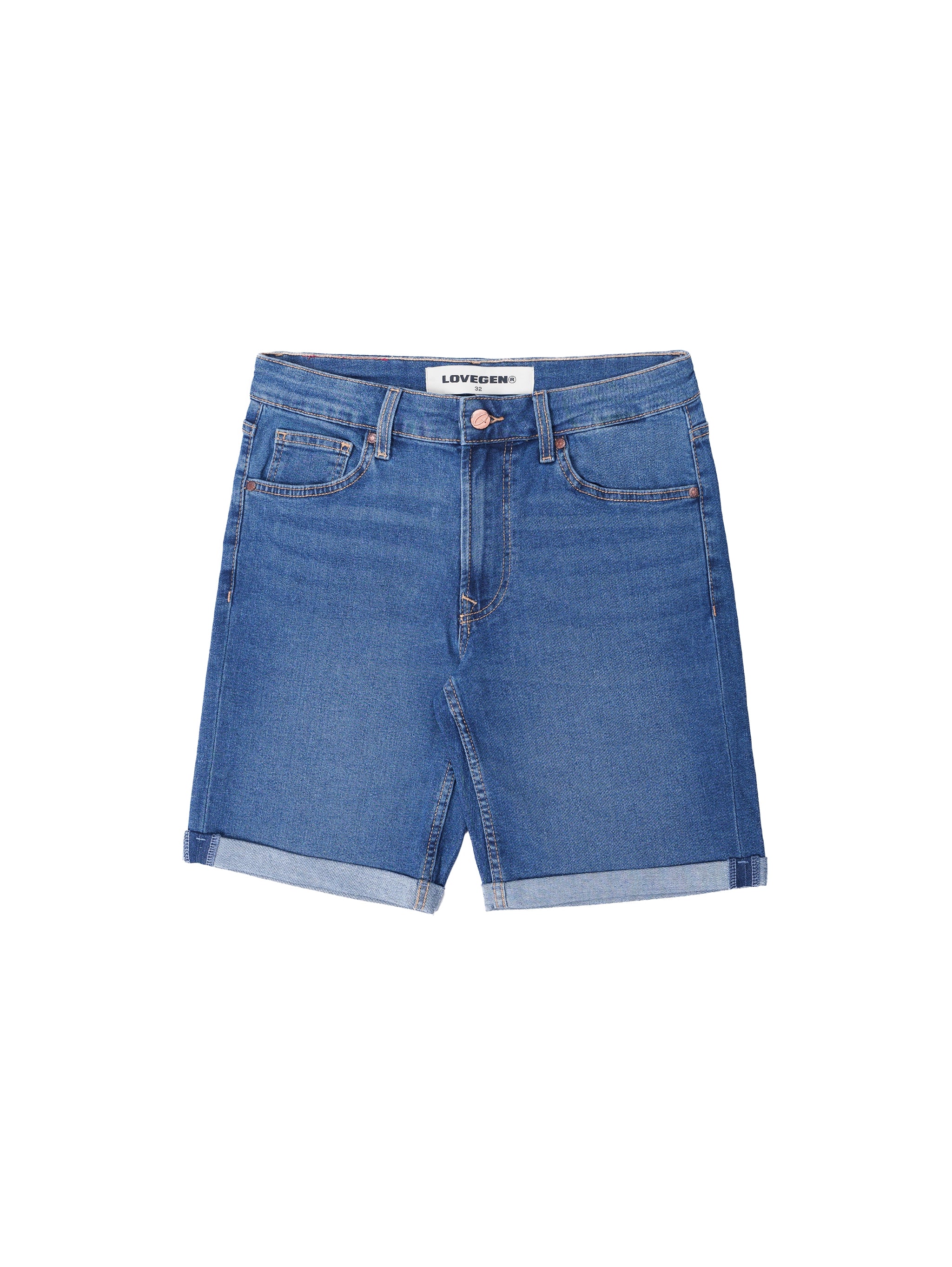 Men Shorts Dark Blue