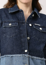 cotton Longline jacket for women