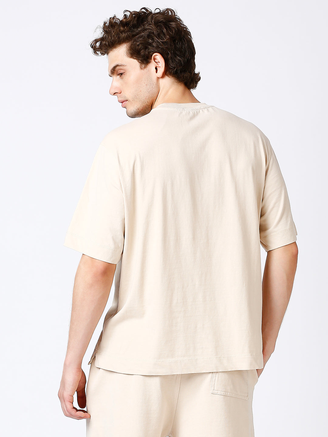 DR Beige Monochrome T-shirt