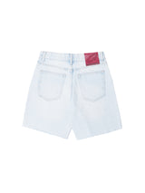Basic Denim Shorts Light Blue