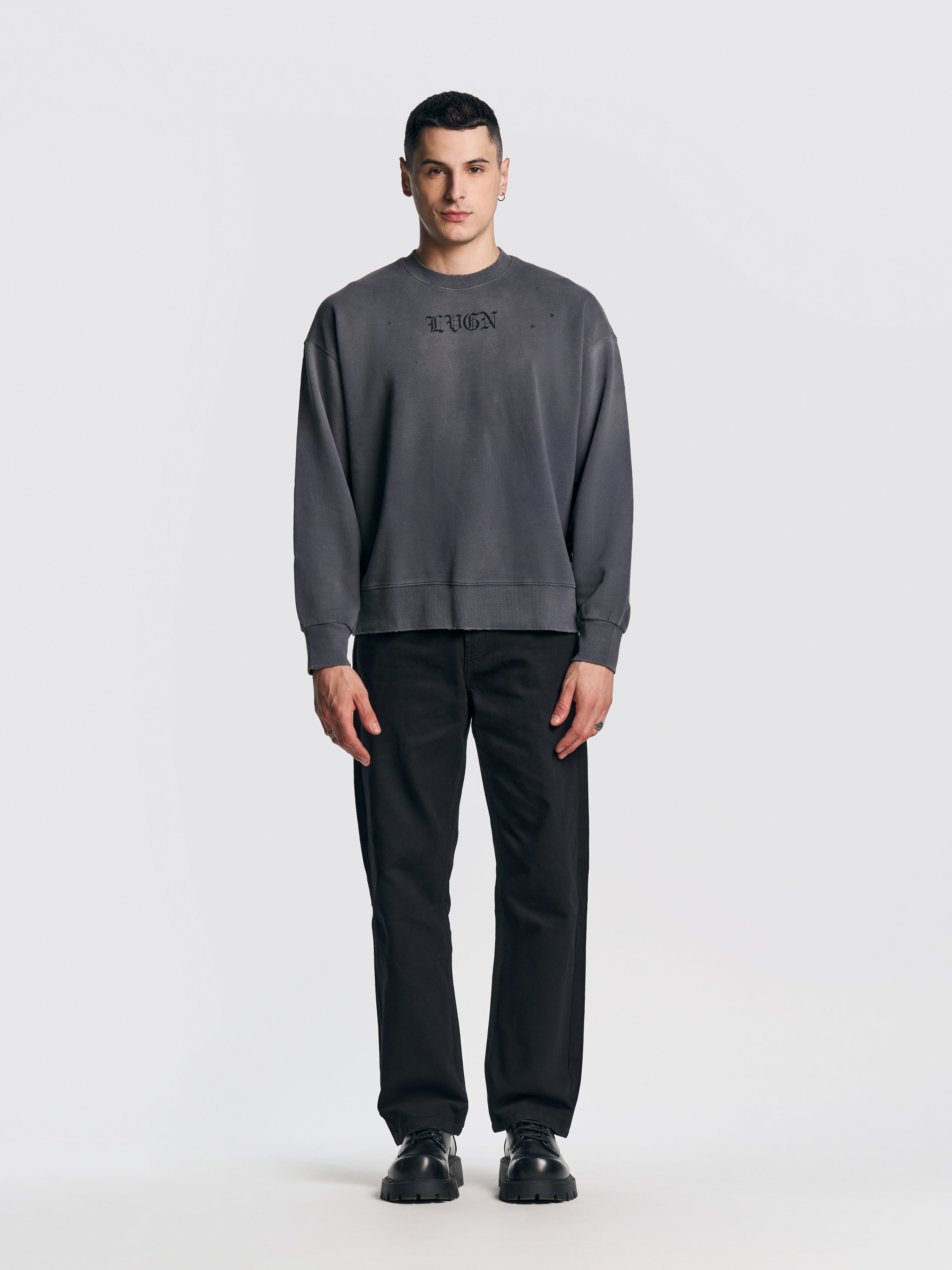 TOM VINTAGE STRAIGHT FIT JEANS BLACK