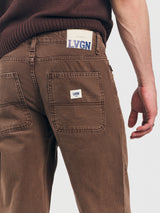 TOM VINTAGE STRAIGHT FIT JEANS BROWN