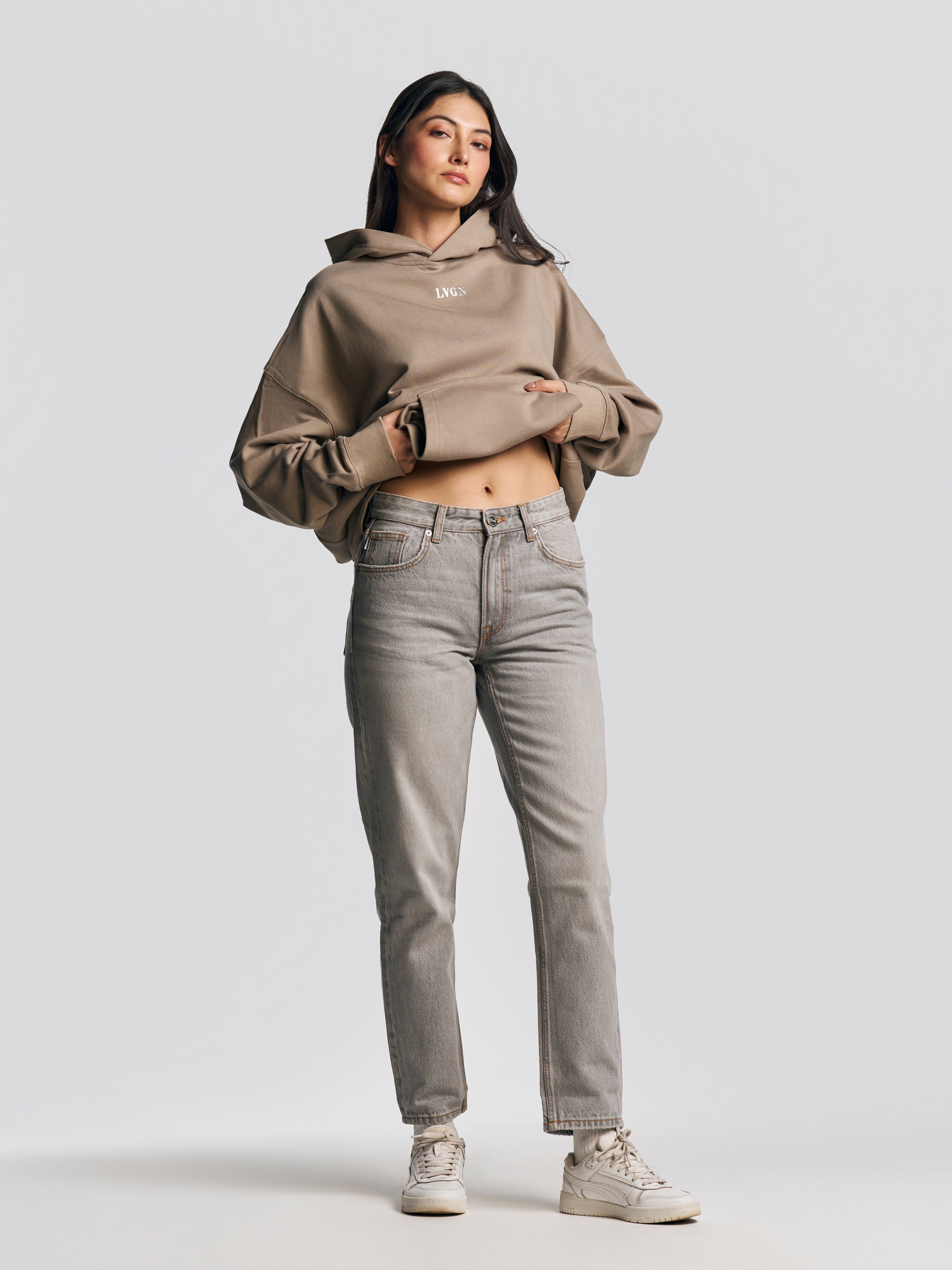 TOM VINTAGE STRAIGHT FIT JEANS GREY