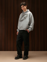 Orbit Hoodie Grey Melange Men