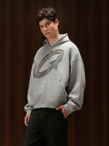 Orbit Hoodie Grey Melange Men