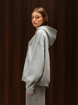 Orbit Hoodie Grey Melange Women