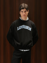 Crewneck Sweatshirt Black Men