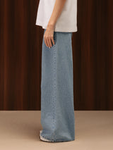 Classic Wide Jeans Mid Blue