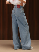 Classic Wide Jeans Mid Blue