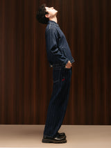 Men's Striped Denim Co-ord Jeans