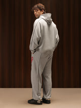 Tracksuit Pants Melange Grey Men