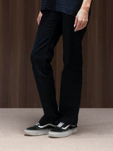 Straight Fit Jeans Black
