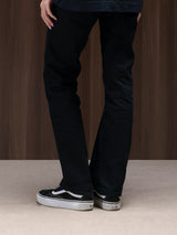Straight Fit Jeans Black