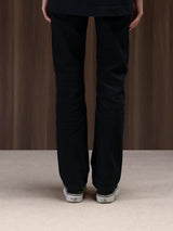 Straight Fit Jeans Black