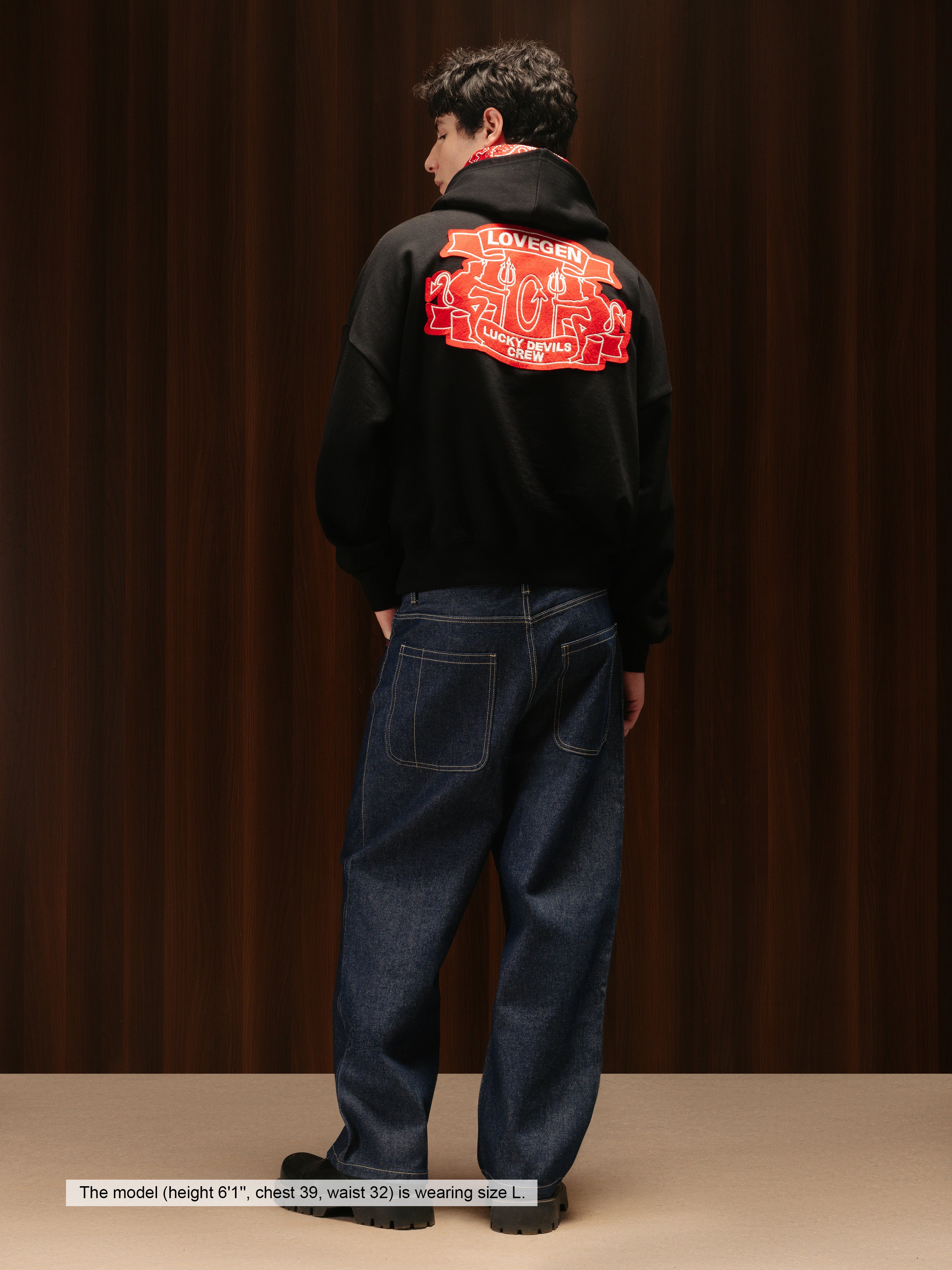 LGD Hoodie Black Men