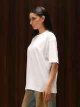 LG Tiger Tee White Women