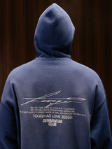 Signature Waffle Hoodie Crown Blue Men