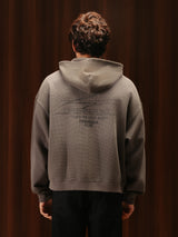 Signature Waffle Hoodie Gull Grey Men