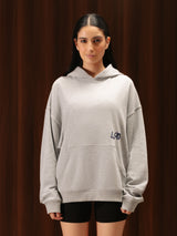 LGD Hoodie Grey Melange Women