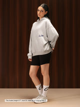 LGD Hoodie Grey Melange Women