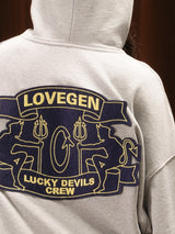 LGD Hoodie Grey Melange Women