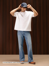 Men's Bootcut Jeans Mid Blue