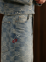 Men's Chess Co-ord Jeans