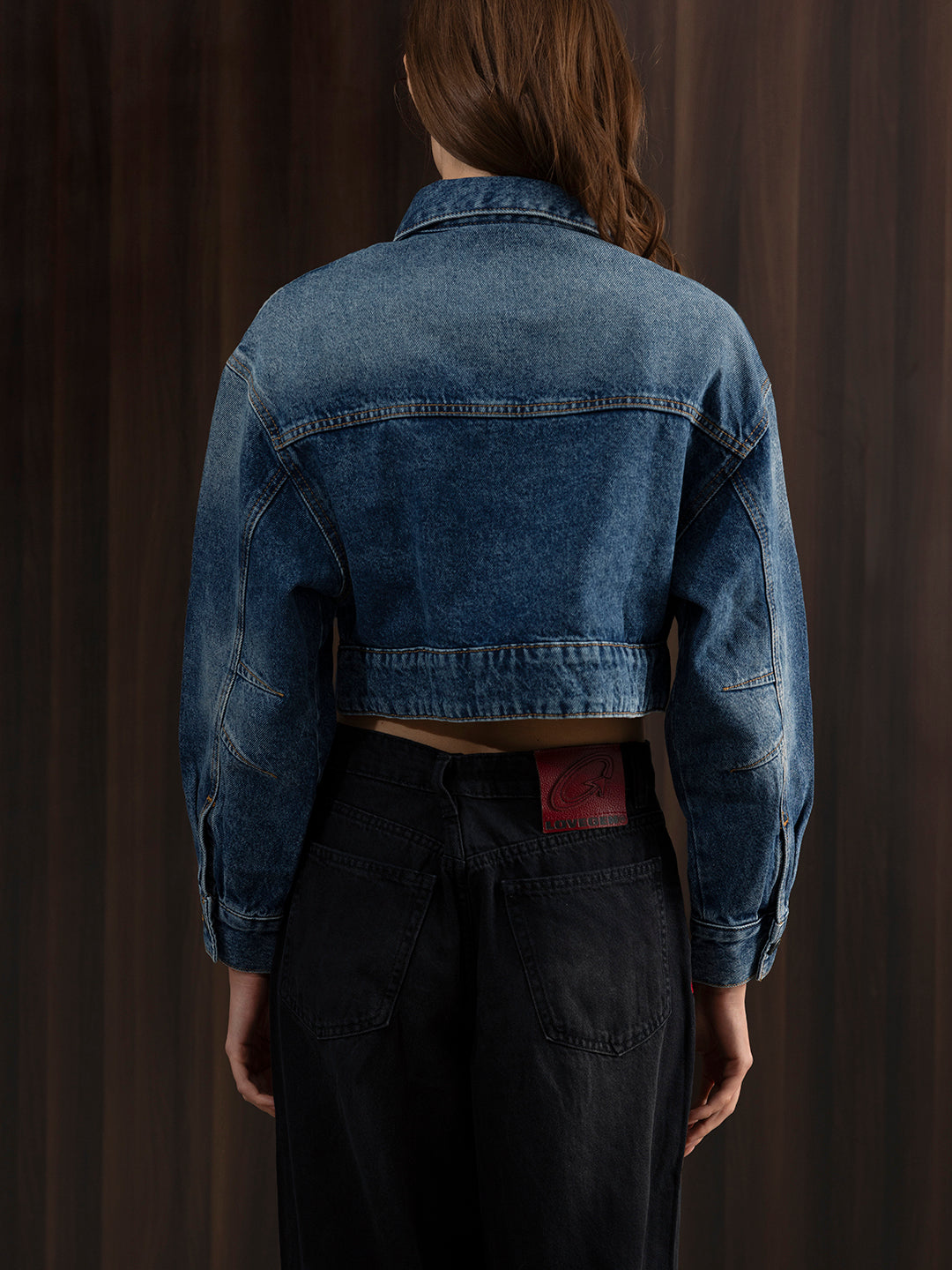 Boxy Crop Denim Jacket