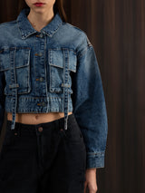 Boxy Crop Denim Jacket