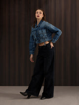 Boxy Crop Denim Jacket