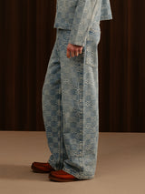 Men's Chess Co-ord Jeans