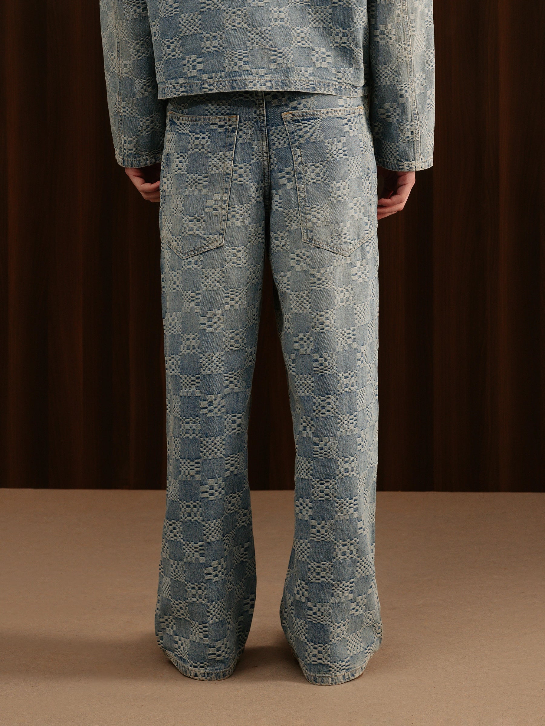 Men's Chess Co-ord Jeans