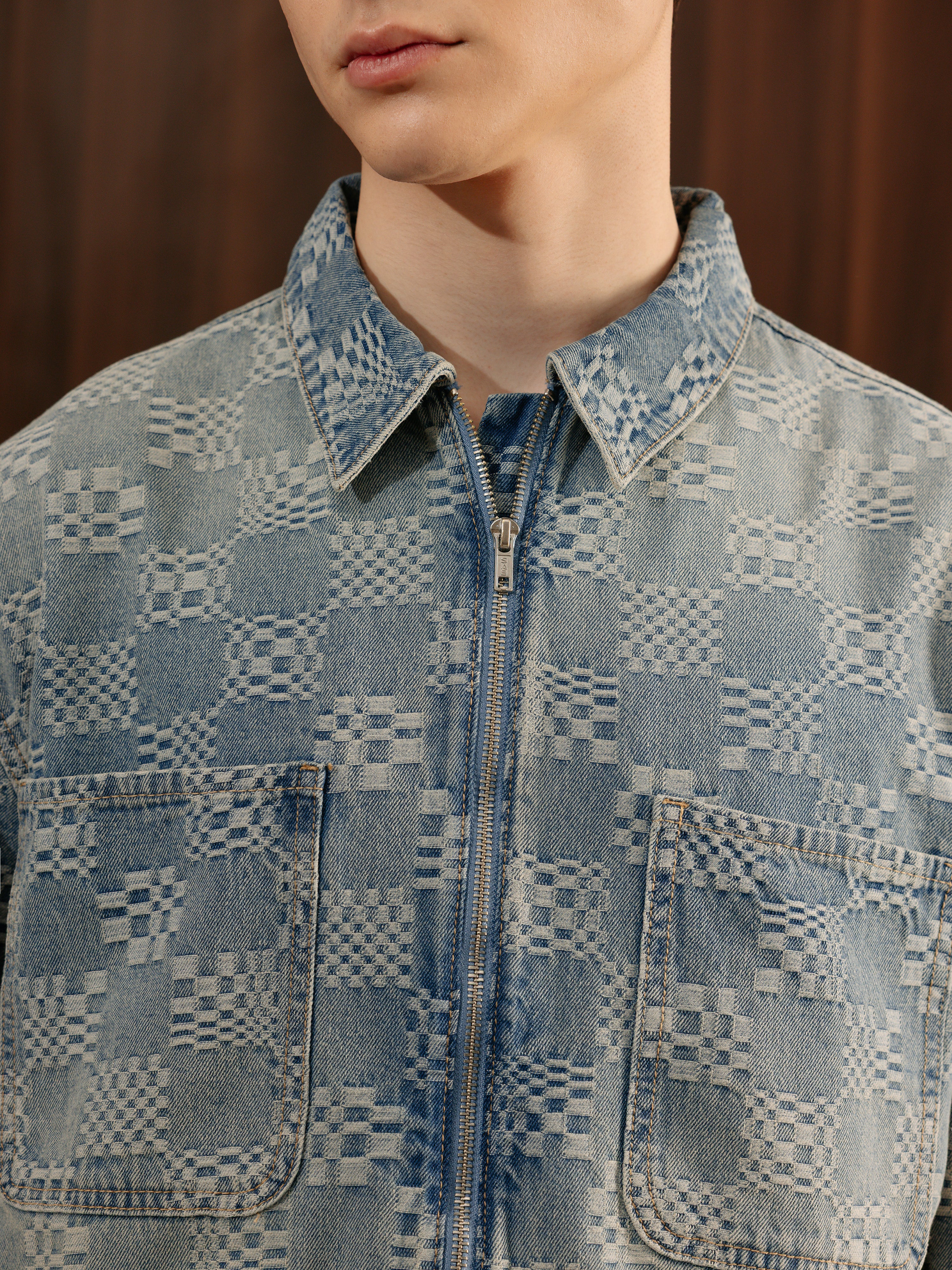 Men's Chess Co-ord Jacket