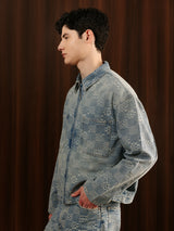 Men's Chess Co-ord Jacket