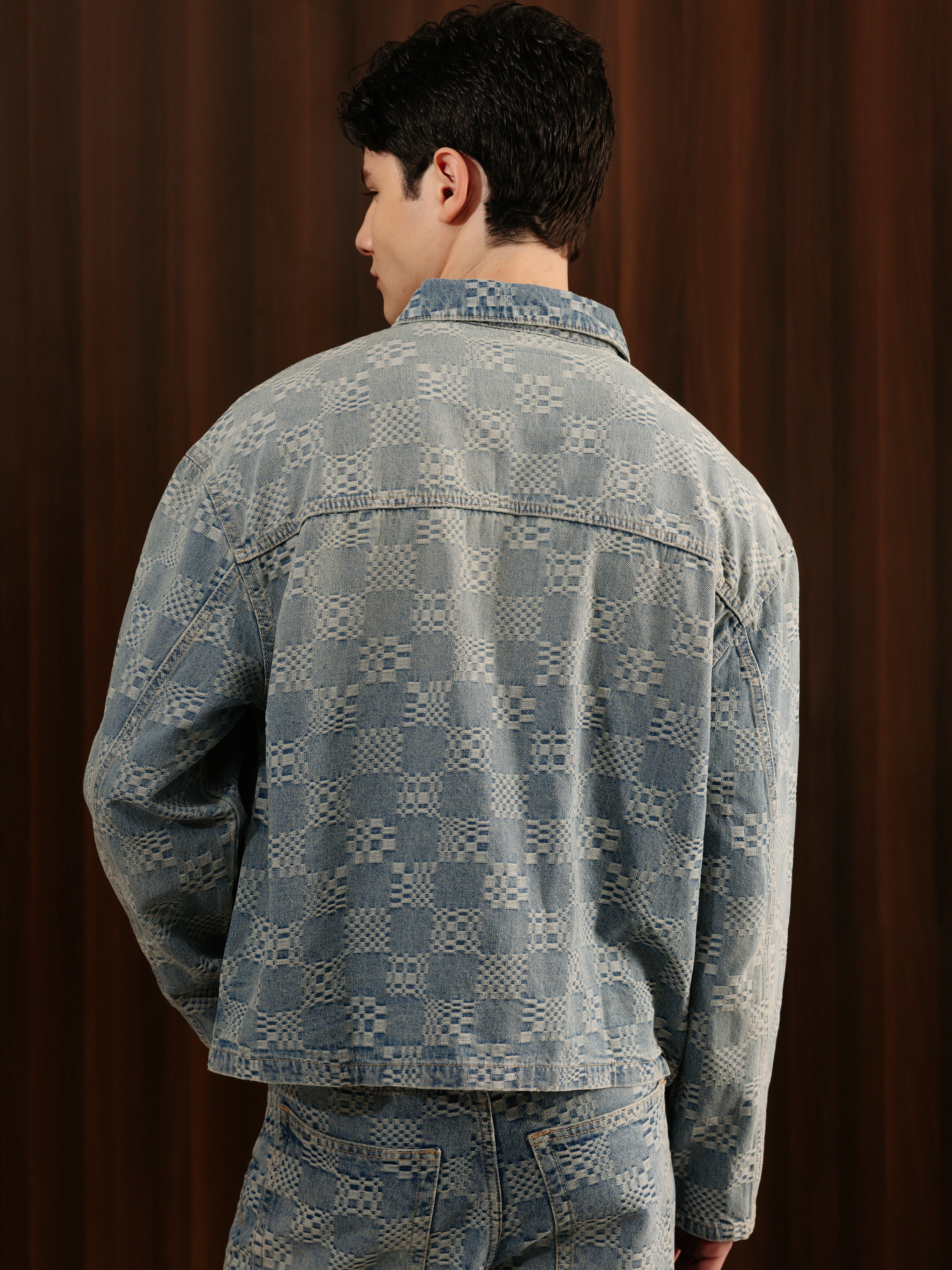 Men's Chess Co-ord Jacket