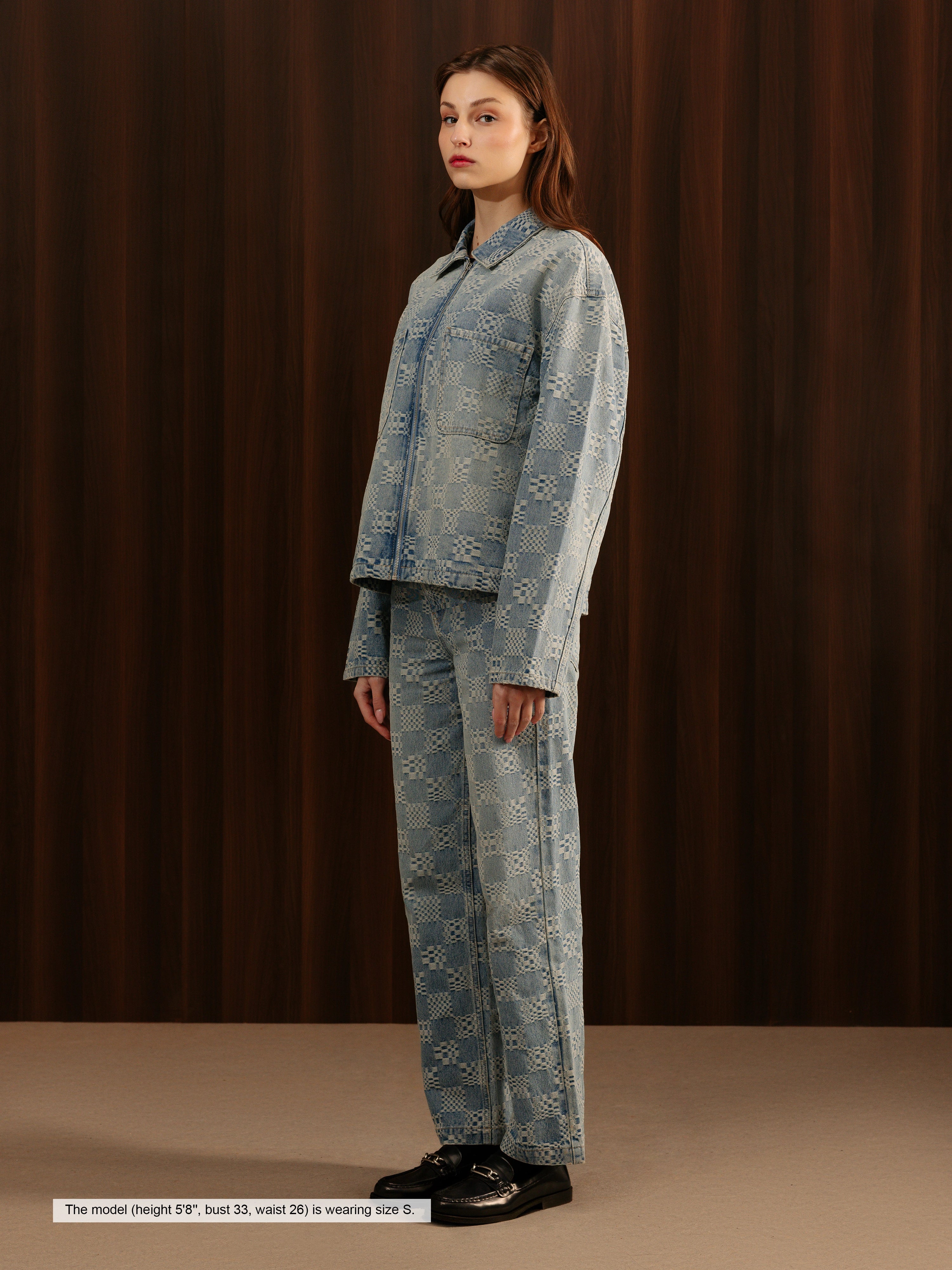 Women's Chess Co-ord Jacket