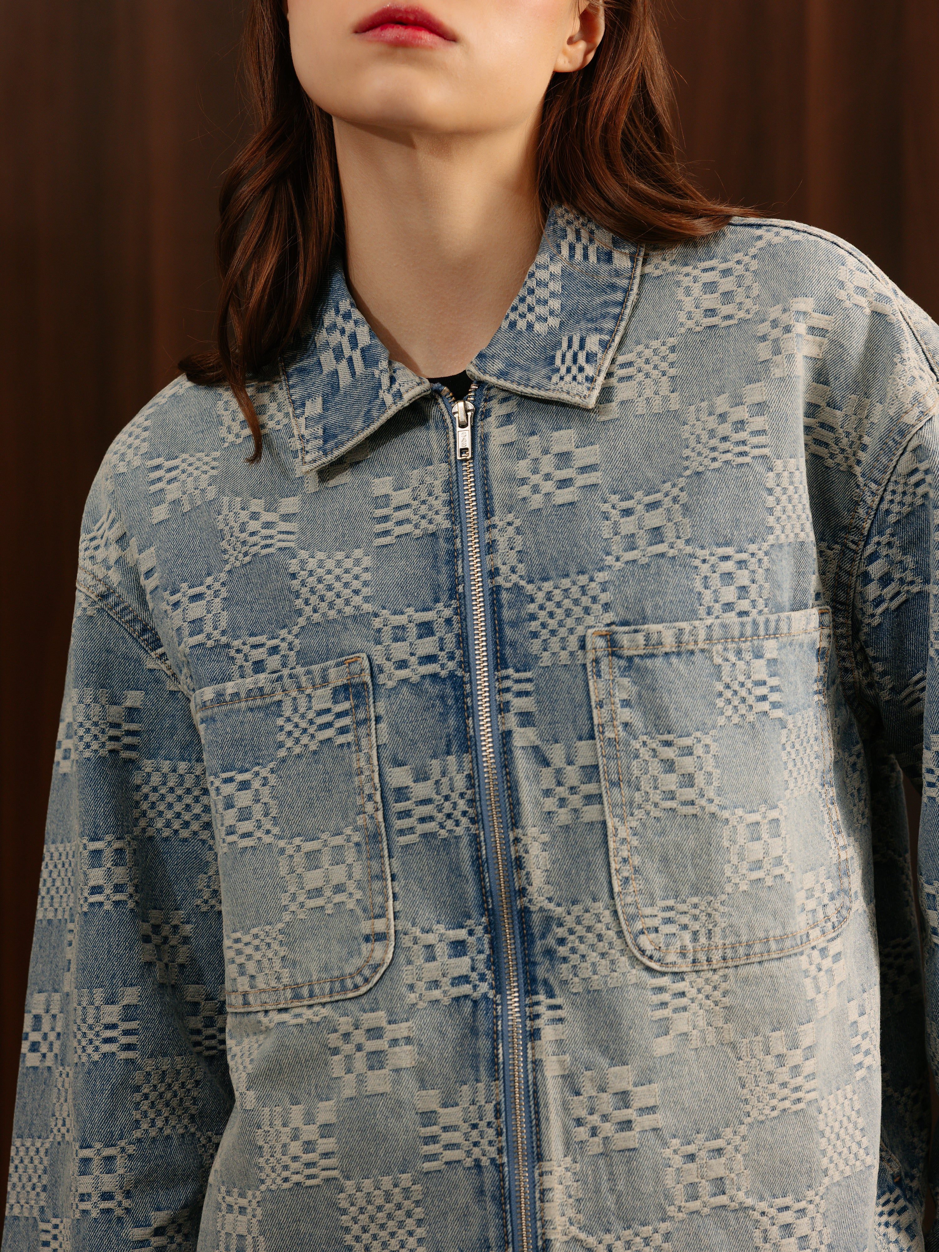 Women's Chess Co-ord Jacket