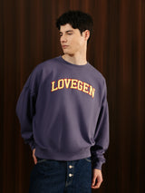 Crewneck Sweatshirt Crown Blue Men