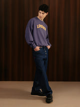 Crewneck Sweatshirt Crown Blue Men