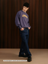 Crewneck Sweatshirt Crown Blue Men