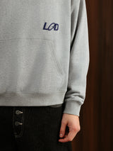 LGD Hoodie Grey Melange Men