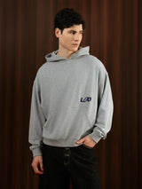 LGD Hoodie Grey Melange Men