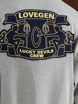 LGD Hoodie Grey Melange Men