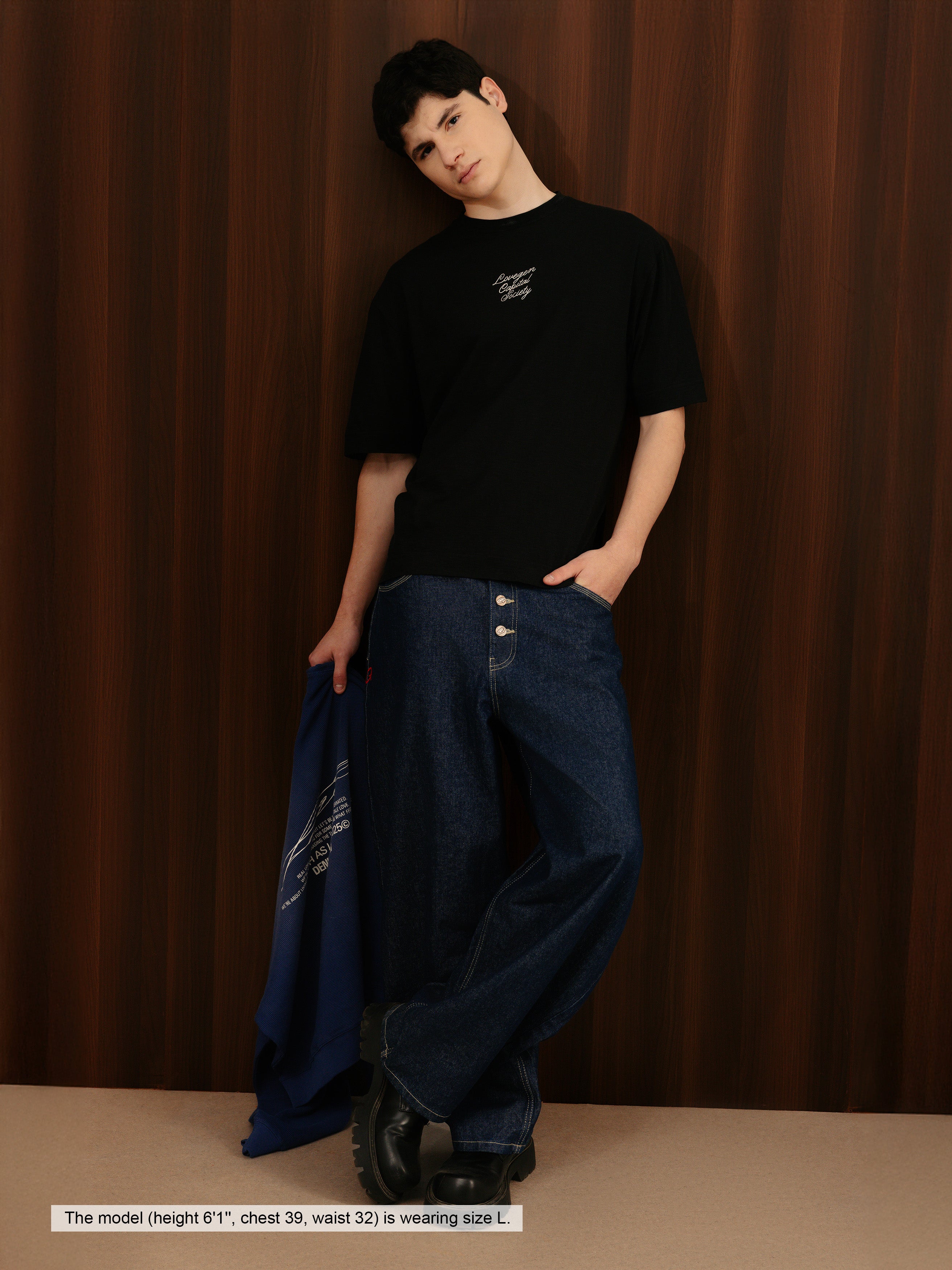 LG Tiger Tee Black Men