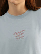 LG Tiger Tee Blue Women