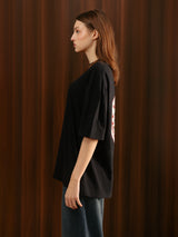 LG Tiger Tee Black Women