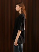 LG Tiger Tee Black Women